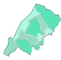 Communes du canton de GEX