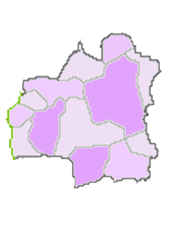 Communes du canton de SAINT-TRIVIER-SUR-MOIGNANS