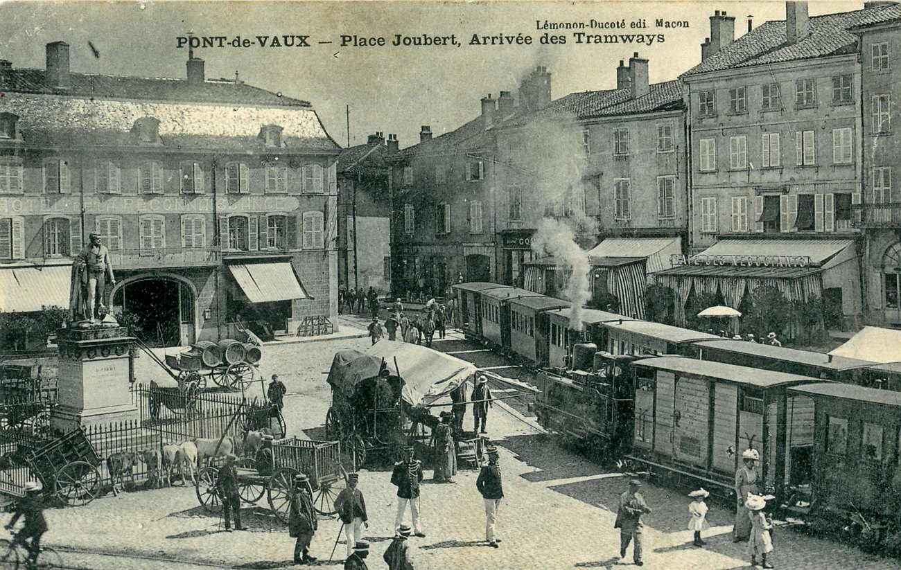 Pont-de-Vaux au début du XXe siècle